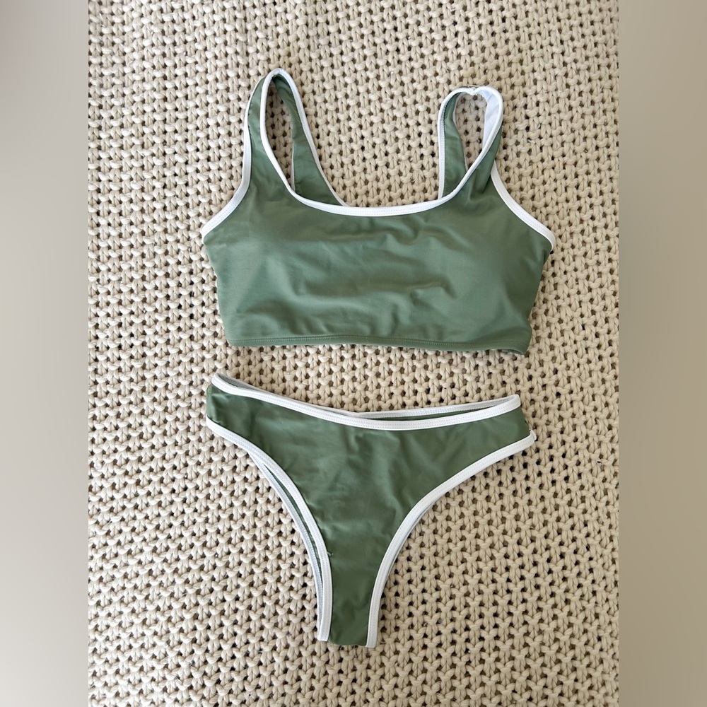 Green Bikini Set